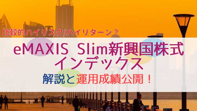 eMAXIS-Slim新興国株式解説キャッチアップ
